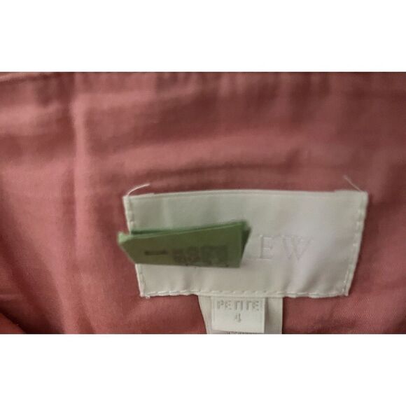 J. Crew Weddings and Parties Raquel Strapless Cocktail Dress Tangerine Size 4 - Picture 4 of 4